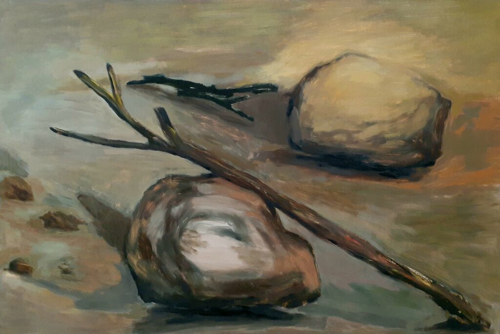 John Foubister Title: The nobility of rocks and sticks. Life on the ground